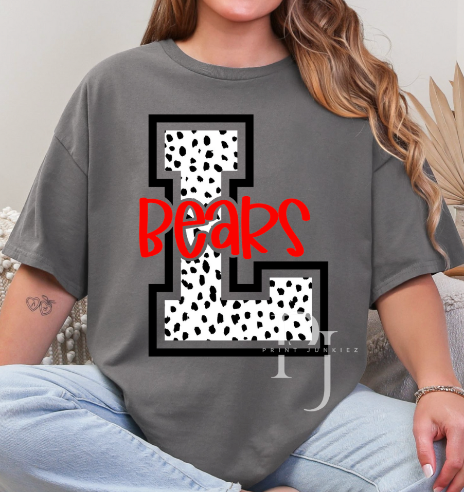 L Bears Dalmatian - DIGITAL - DTF