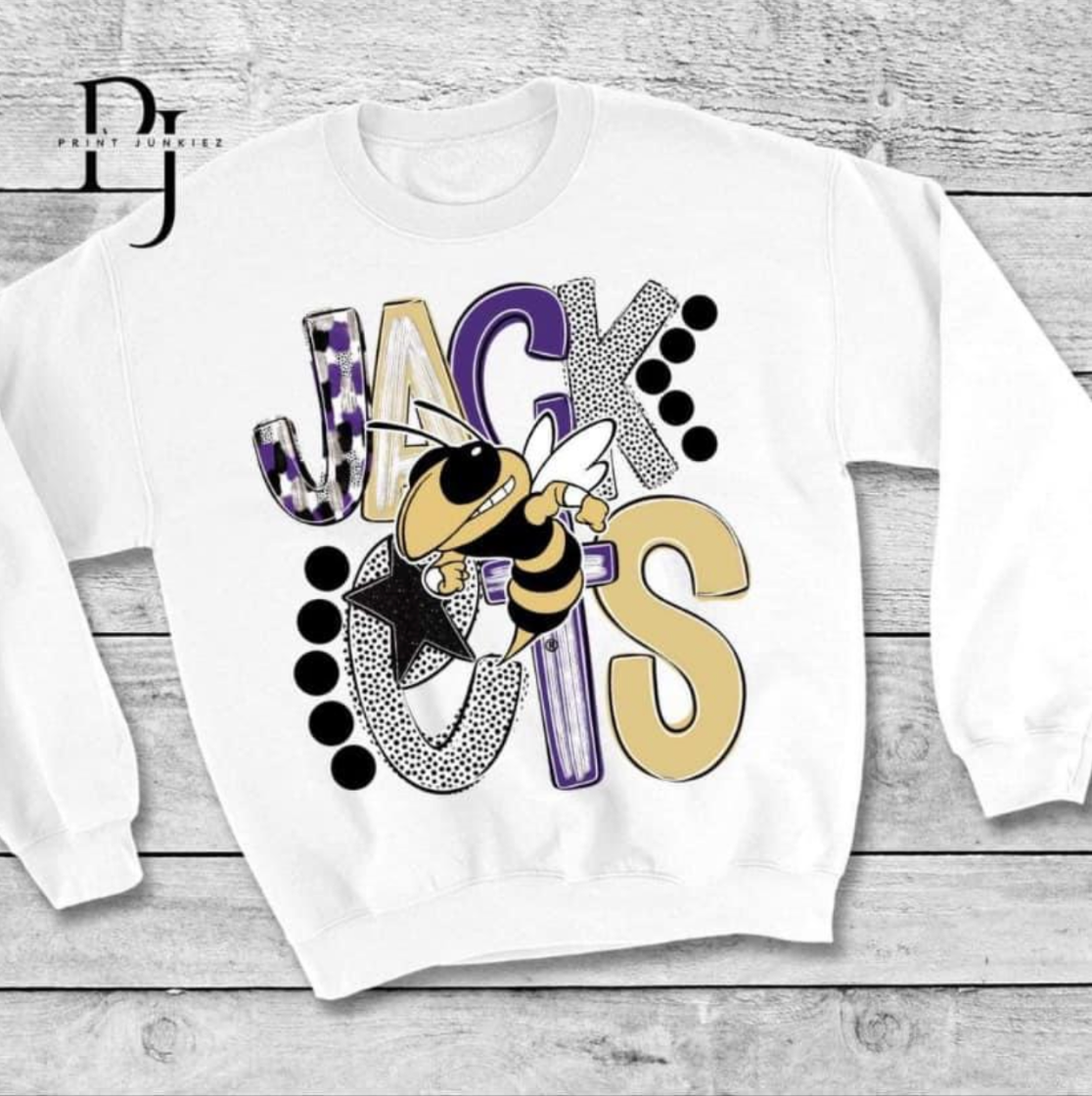 Purple/Vegas Gold Poppy - CUSTOM - DTF