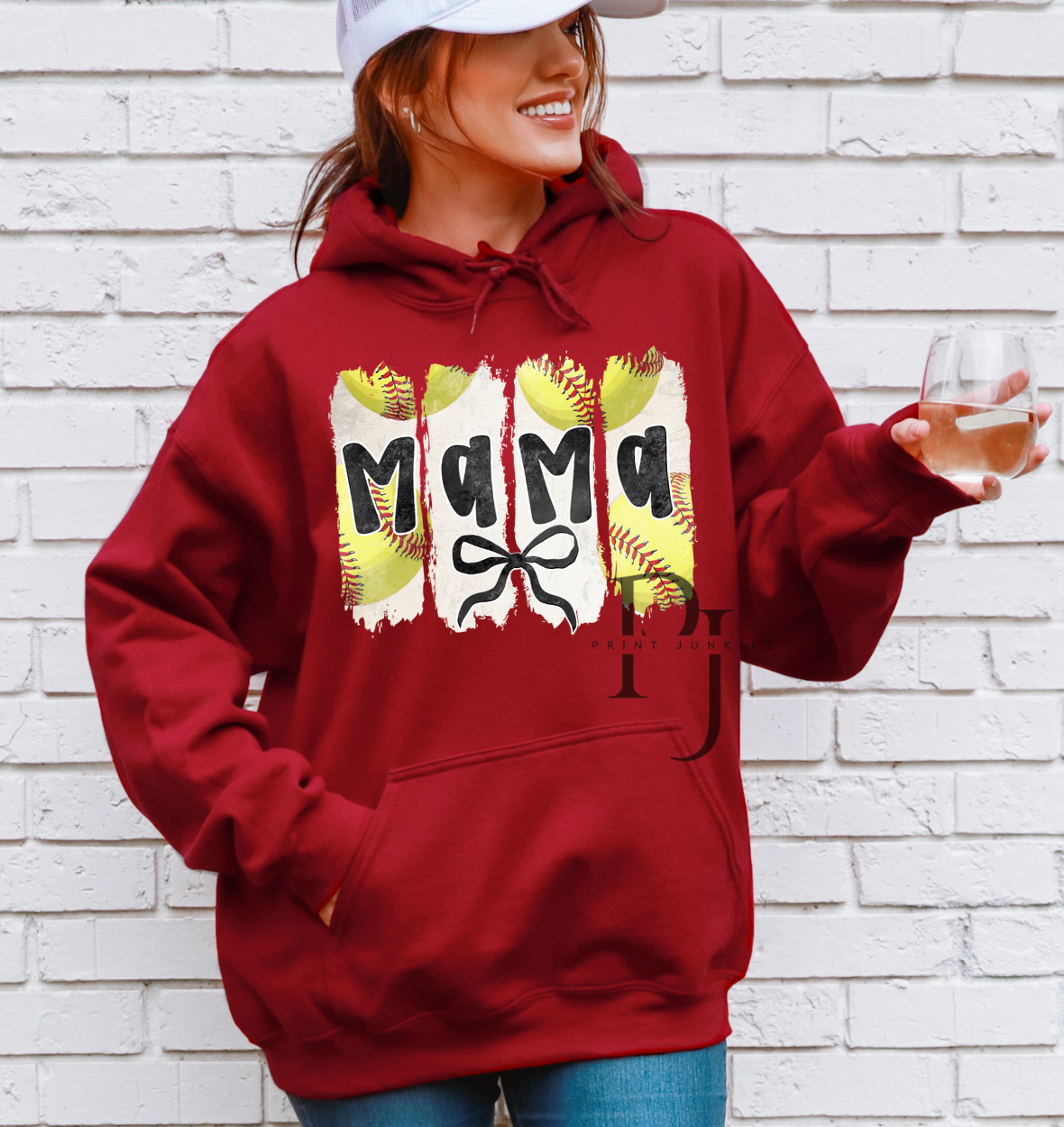 Mama Washed Softball - DTF