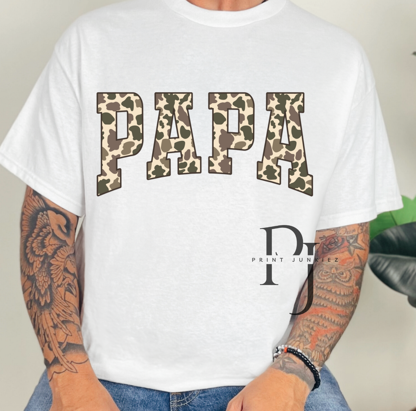 Camo Papa - DTF