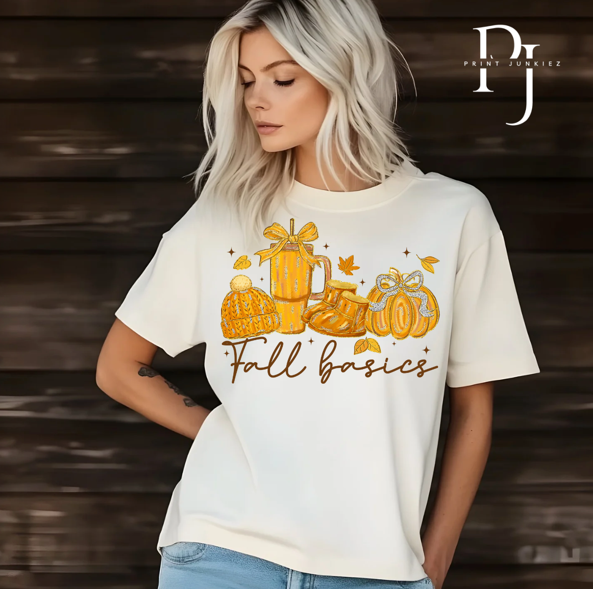 Fall Basics Paint Brush Stroke - DTF