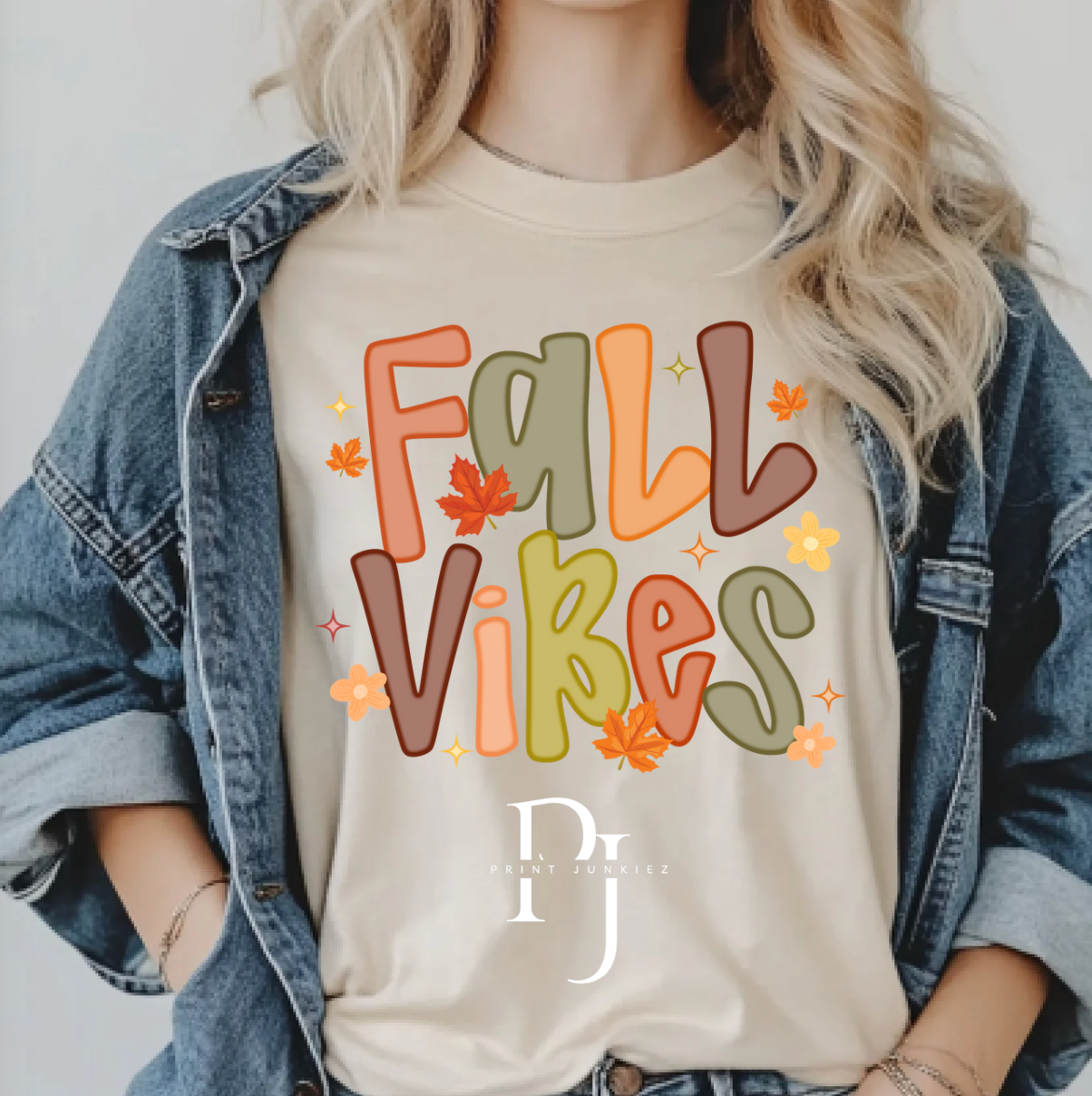 Fall Vibes Colorful - DTF