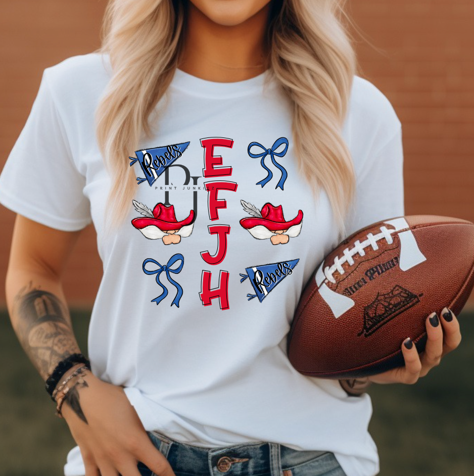 EFJH Rebels Mascot Mix - DIGITAL - DTF