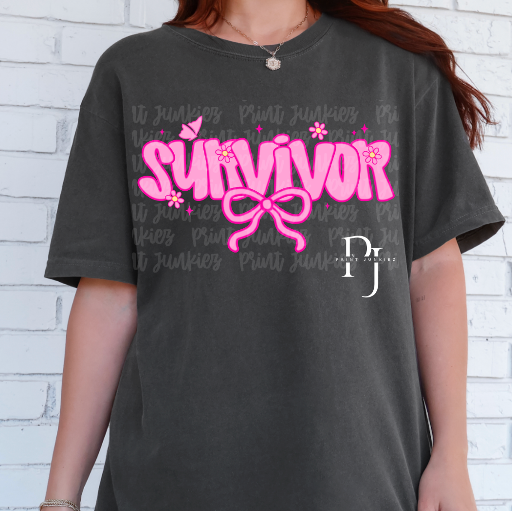 Survivor Preppy Pink - DTF
