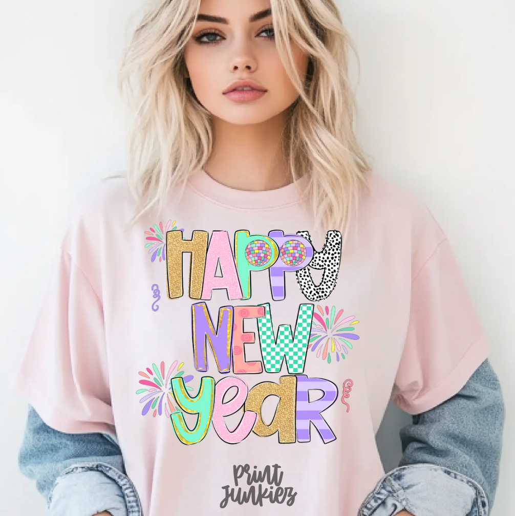 New Year & Winter Alpha - CUSTOM - DTF
