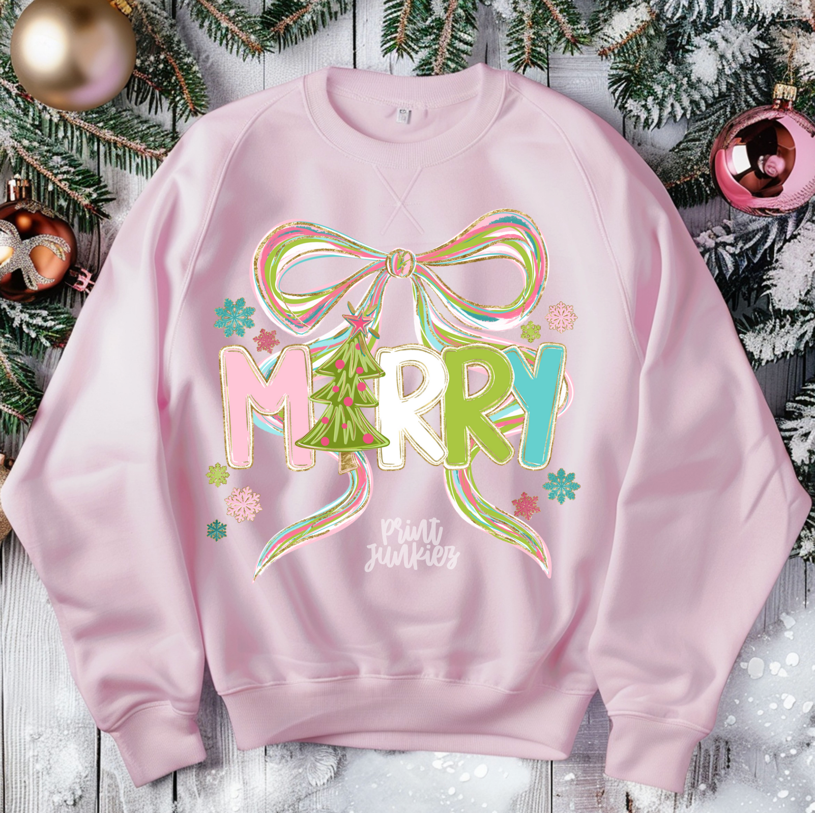 Merry Bow - DTF