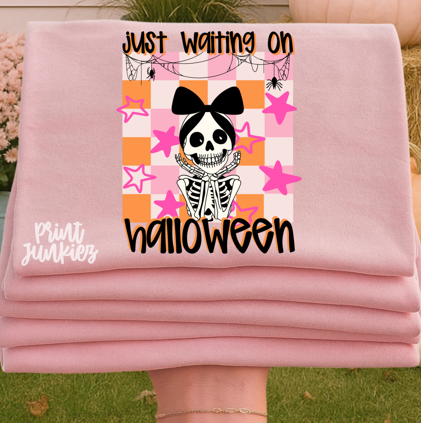Just waiting on halloween Skull - DTF