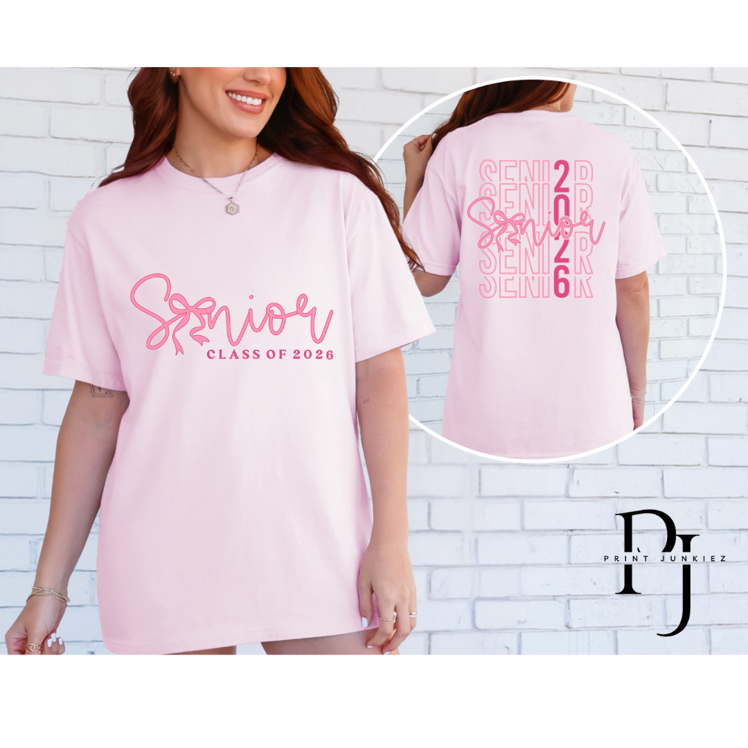 Senior Coquette Pink - DTF - CUSTOM