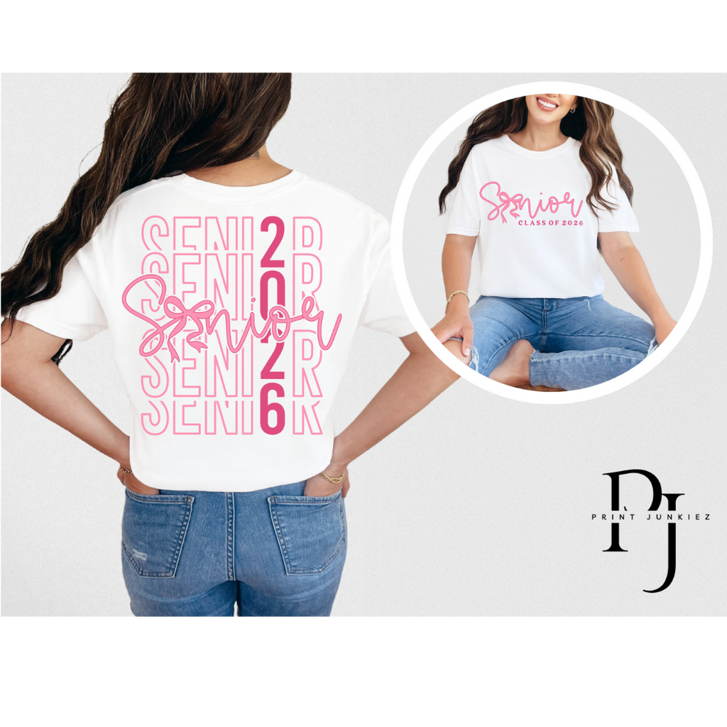 Senior Coquette Pink - DTF - CUSTOM