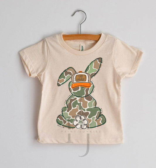 Egg Hunter Camo Bunny - DTF