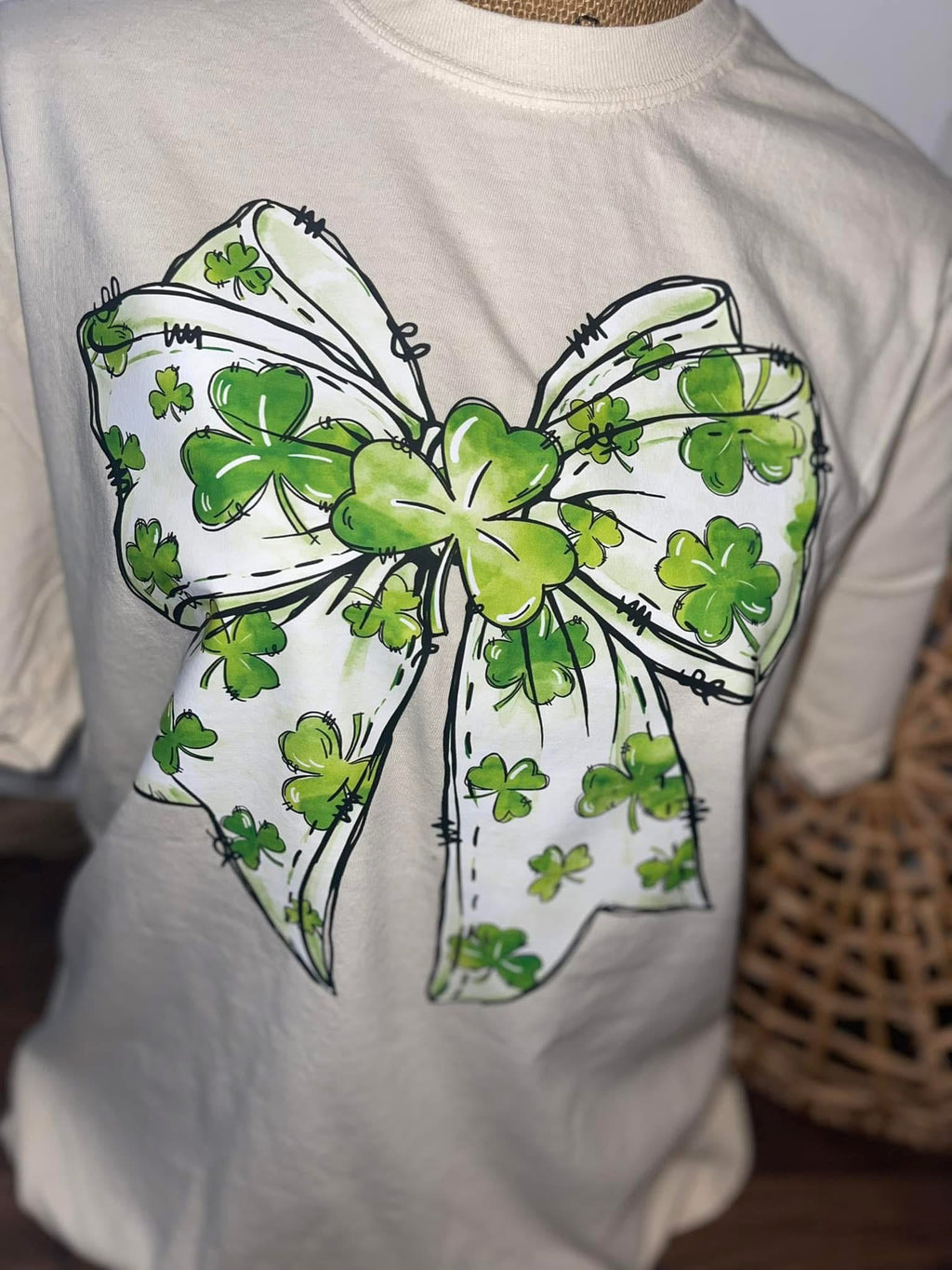 Shamrock Coquette Bow - DTF