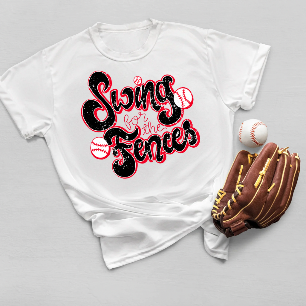 Swing for the Fences Retro Distressed