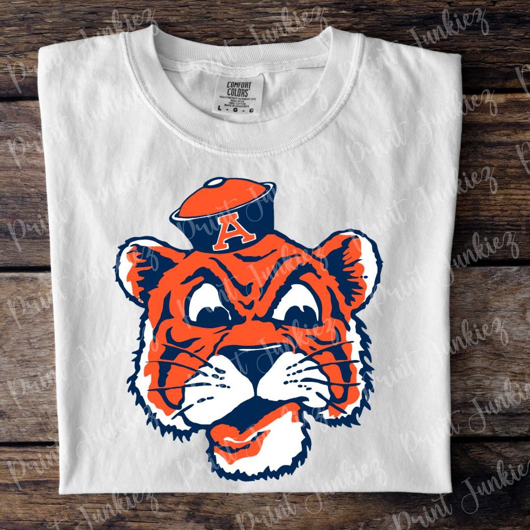 Retro Aubie - DIGITAL - DTF