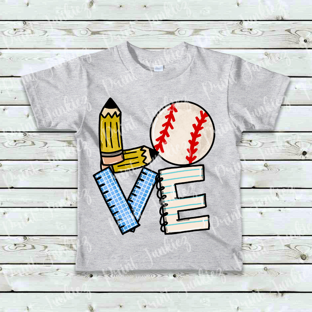 LOVE Baseball Back 2 School