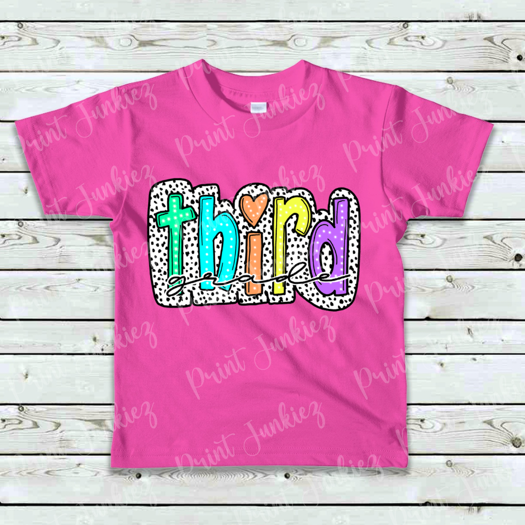 Third Grade Dalmatian Colorful