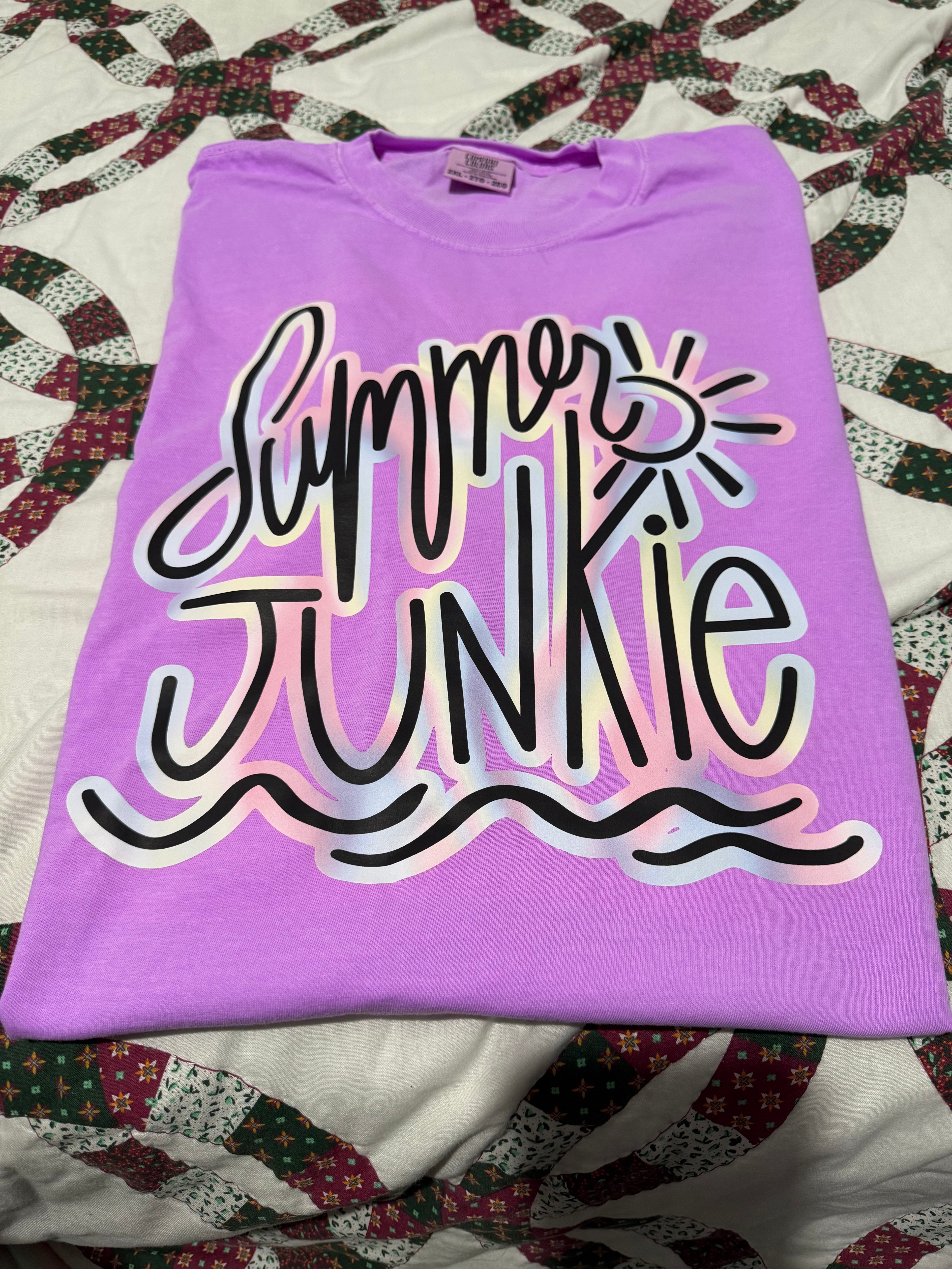 Summer Junkie Rainbow - DIGITAL - DTF