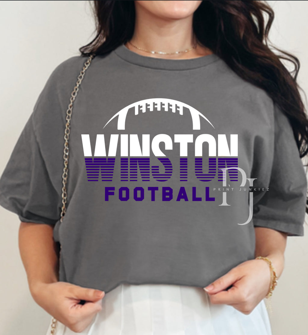 Winston Football Spliced - DIGITAL - DTF
