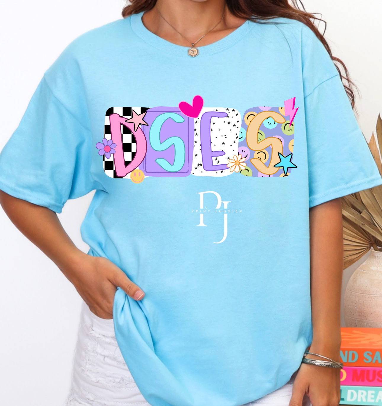 DSES Retro Blocks - CUSTOM - DIGITAL - DTF