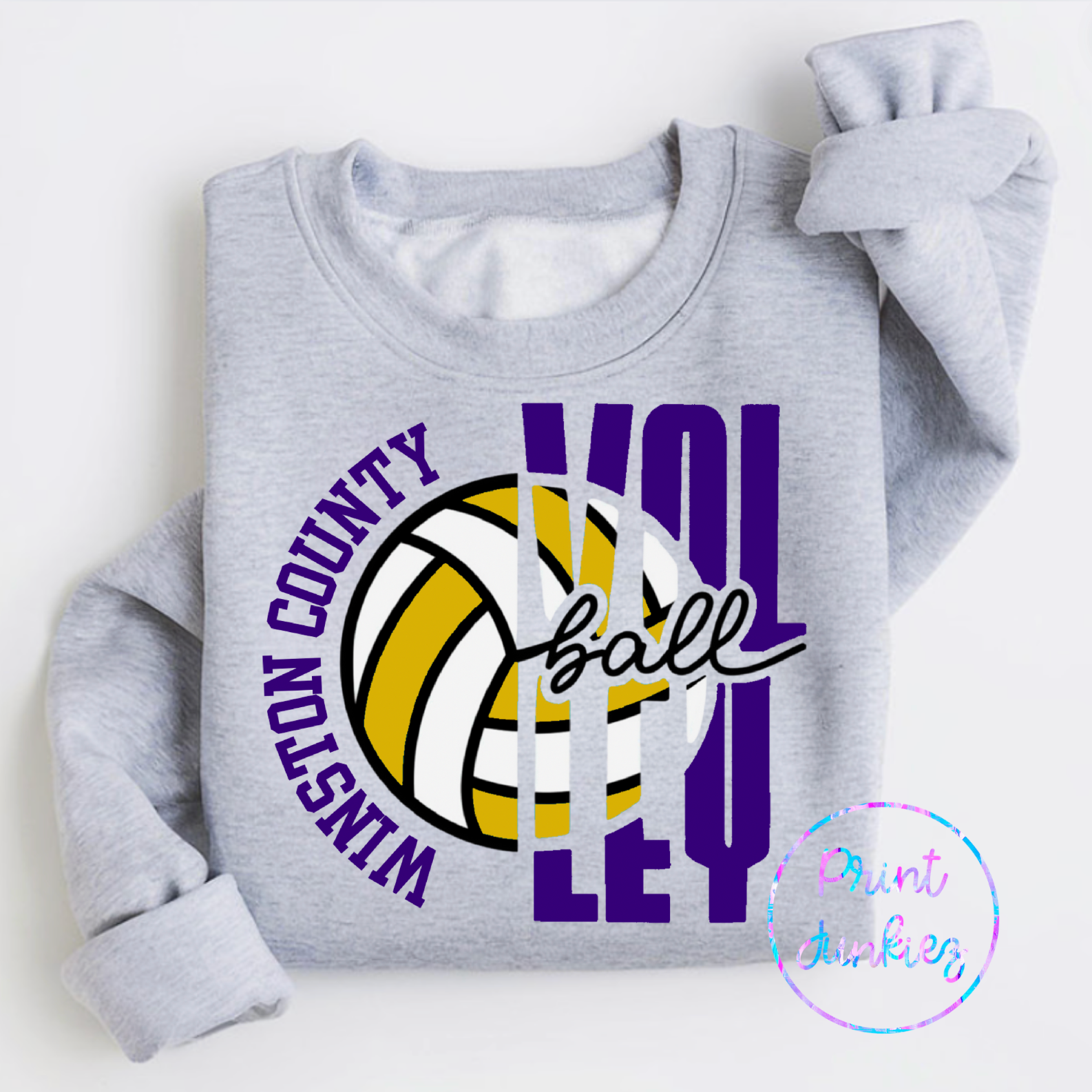 Winston County Volleyball - DTF - DIGITAL