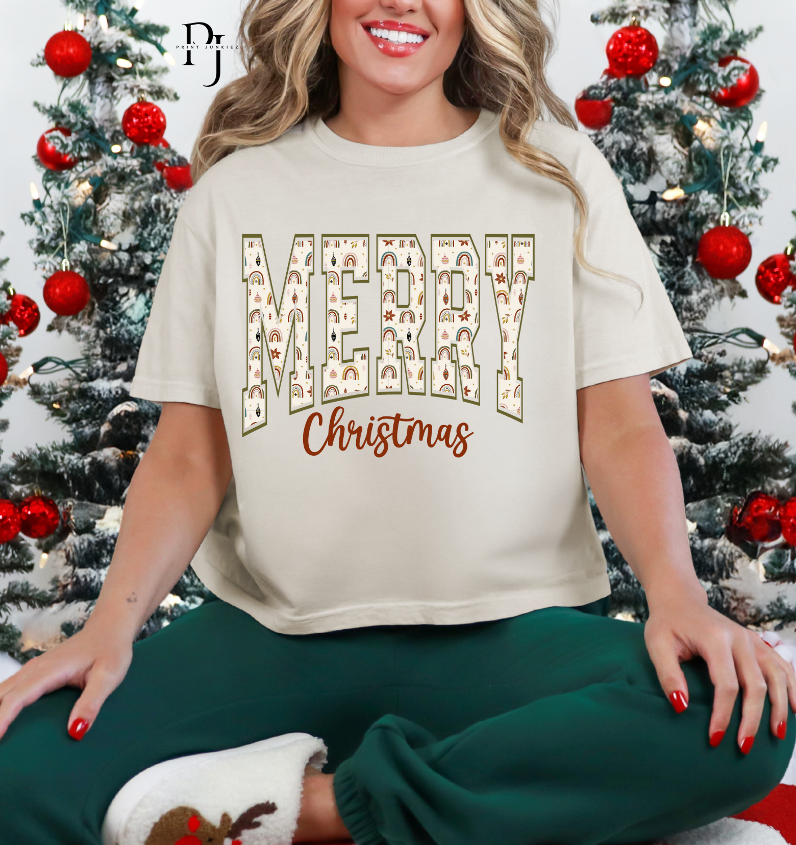 Merry Christmas Boho - DTF