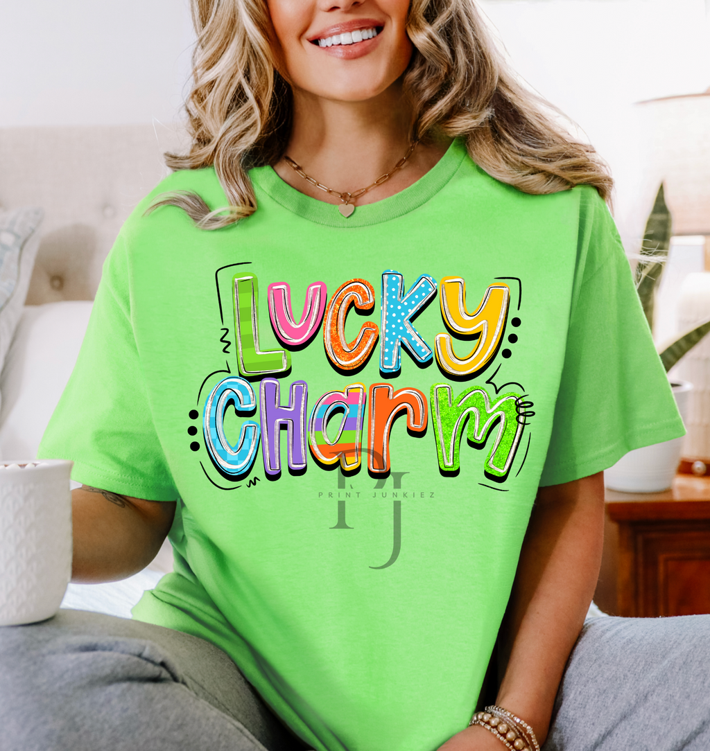 Lucky Charm Doodle - DTF