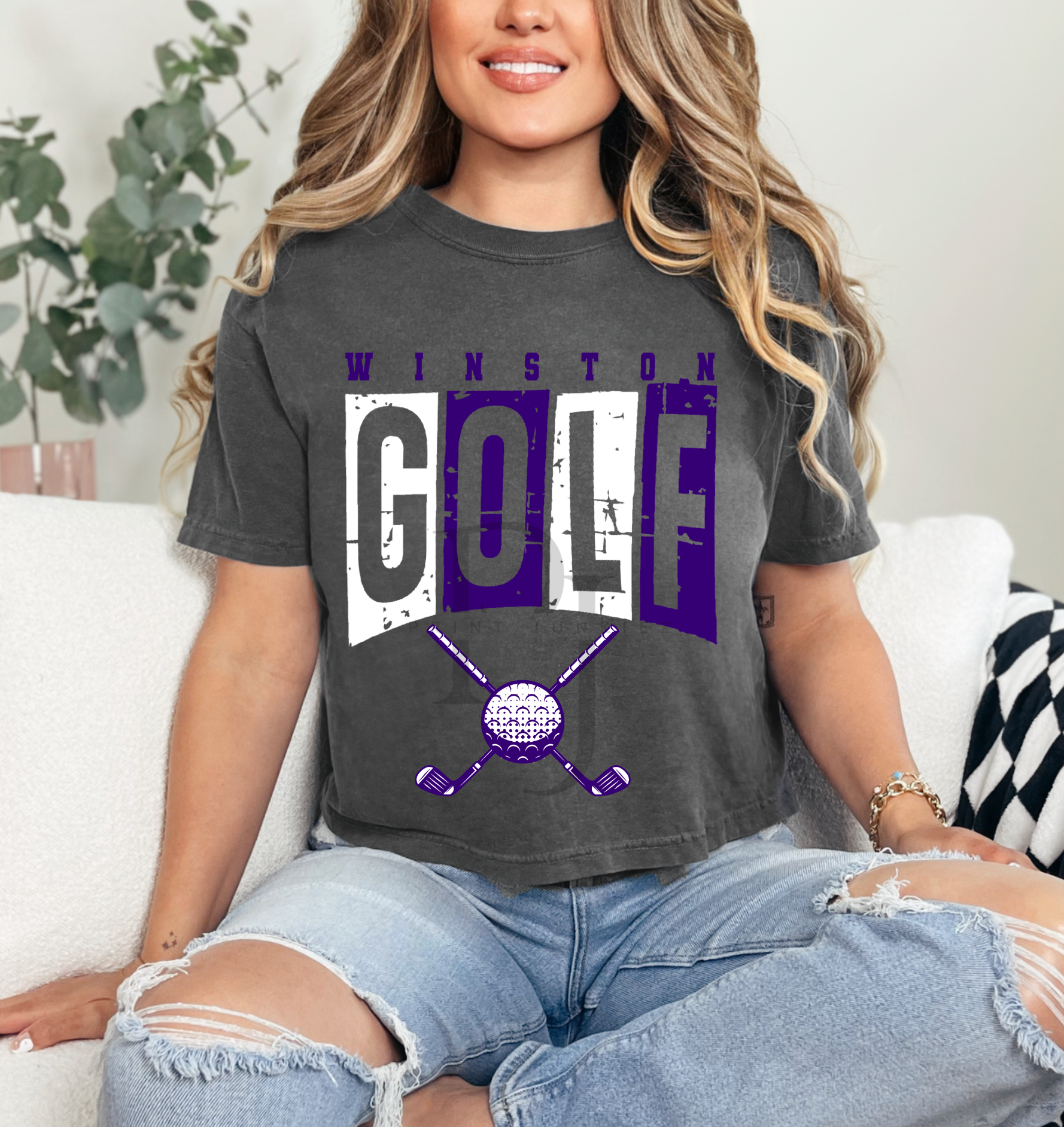 Winston Golf Grunge - DIGITAL - DTF