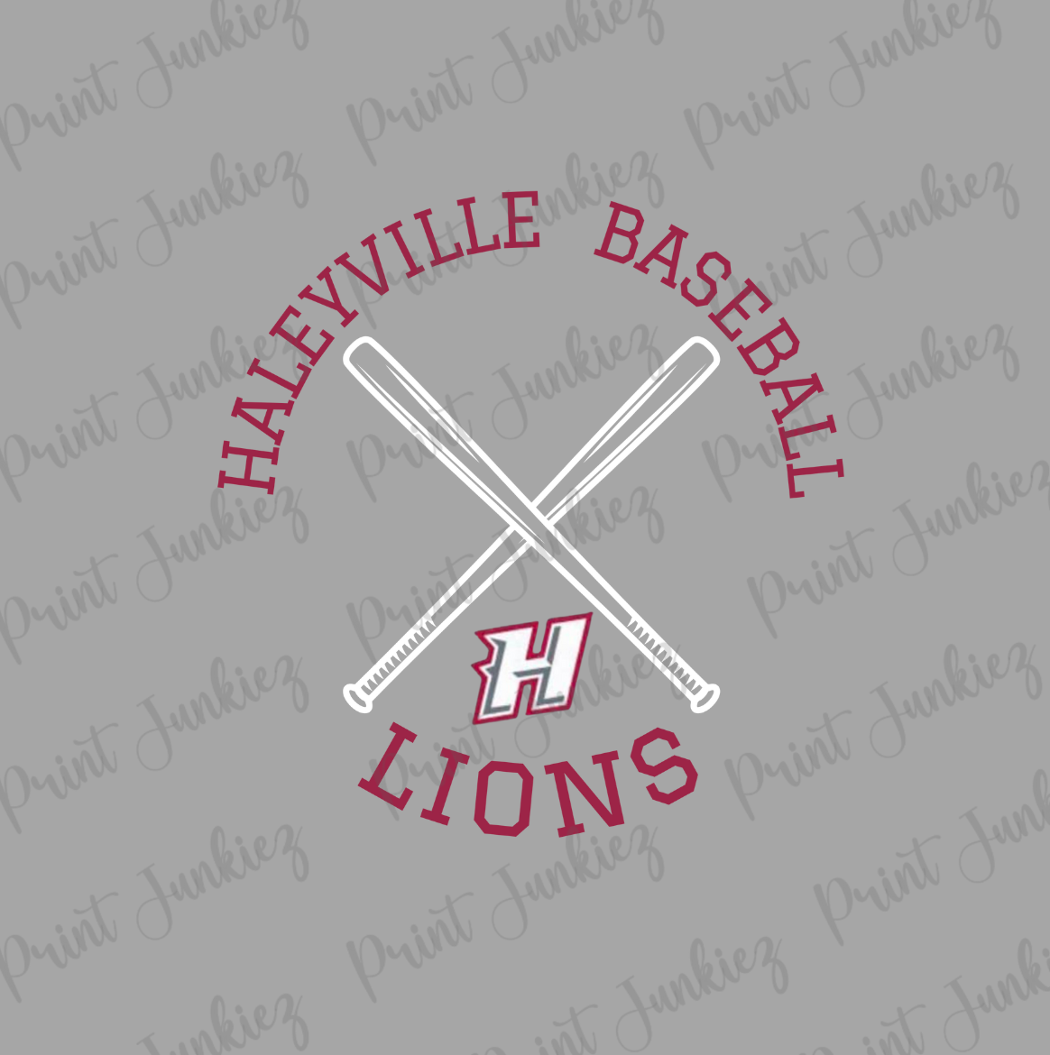 Haleyville Lions Baseball Bats