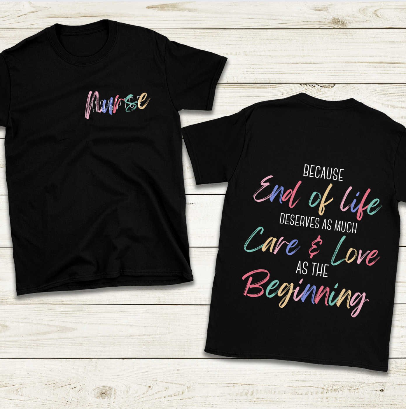 Hospice Nurse Front & Back