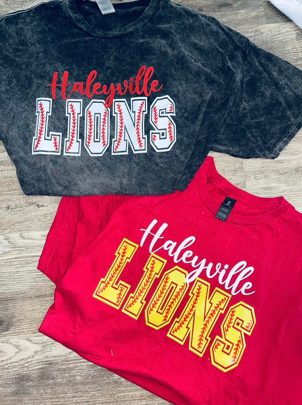 Haleyville Lions Baseball Font - DIGITAL - DTF