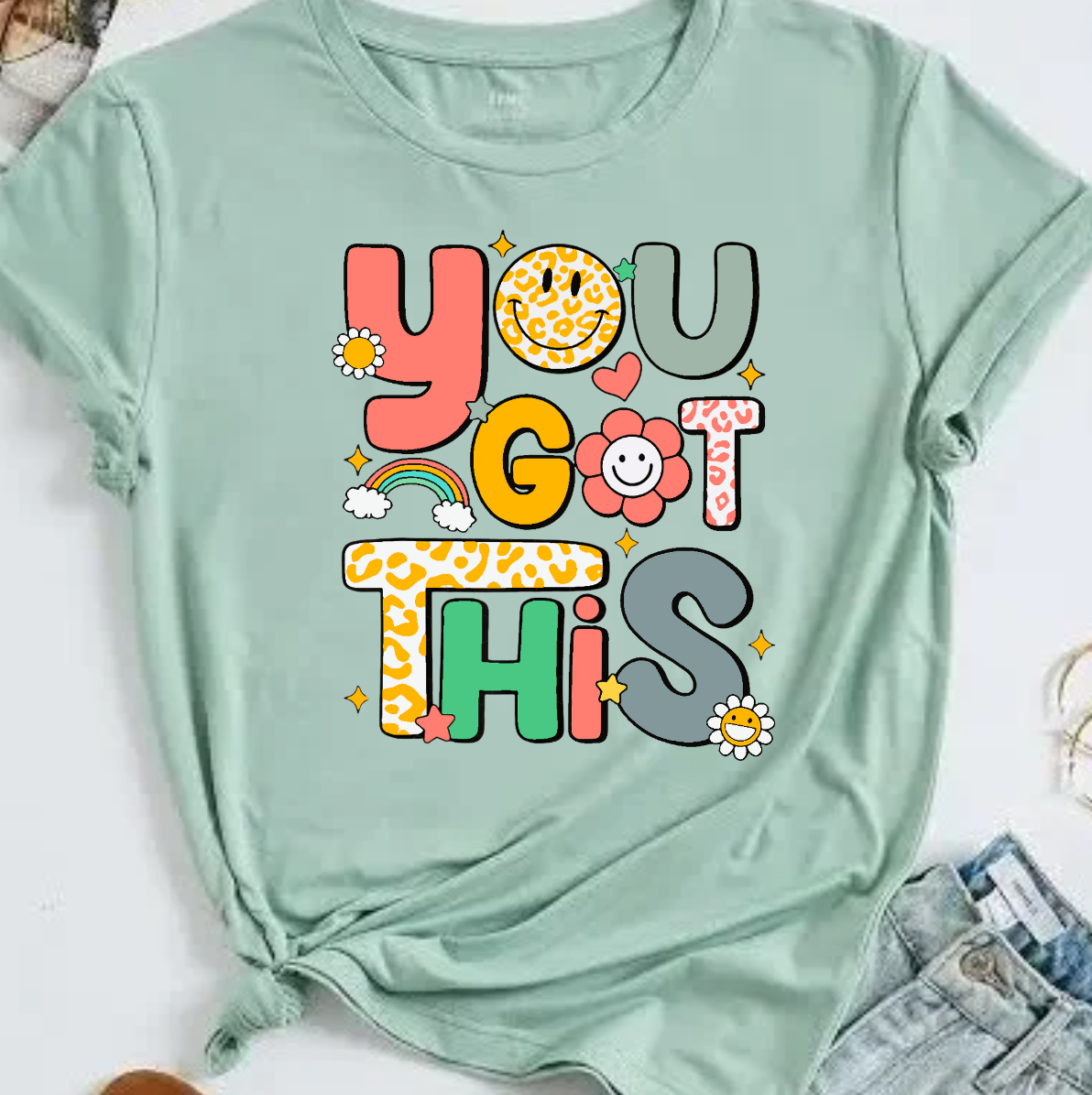 You Got This Doodle Retro