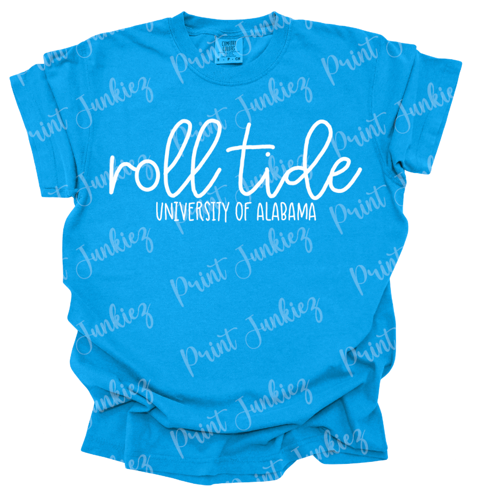 Roll Tide University of Alabama - DTF - DIGITAL