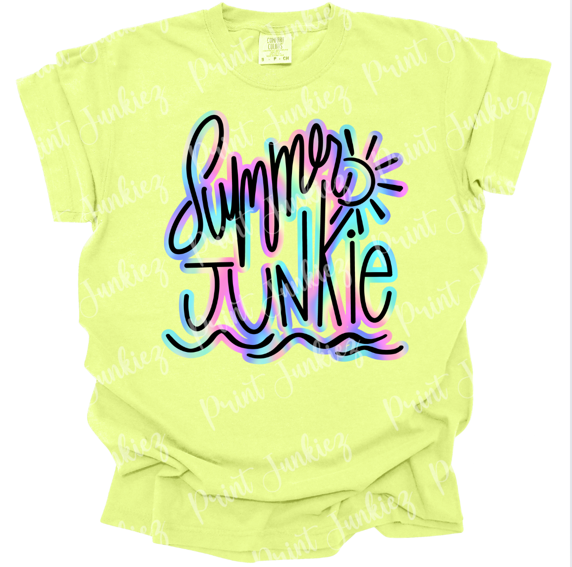 Summer Junkie Rainbow - DIGITAL - DTF