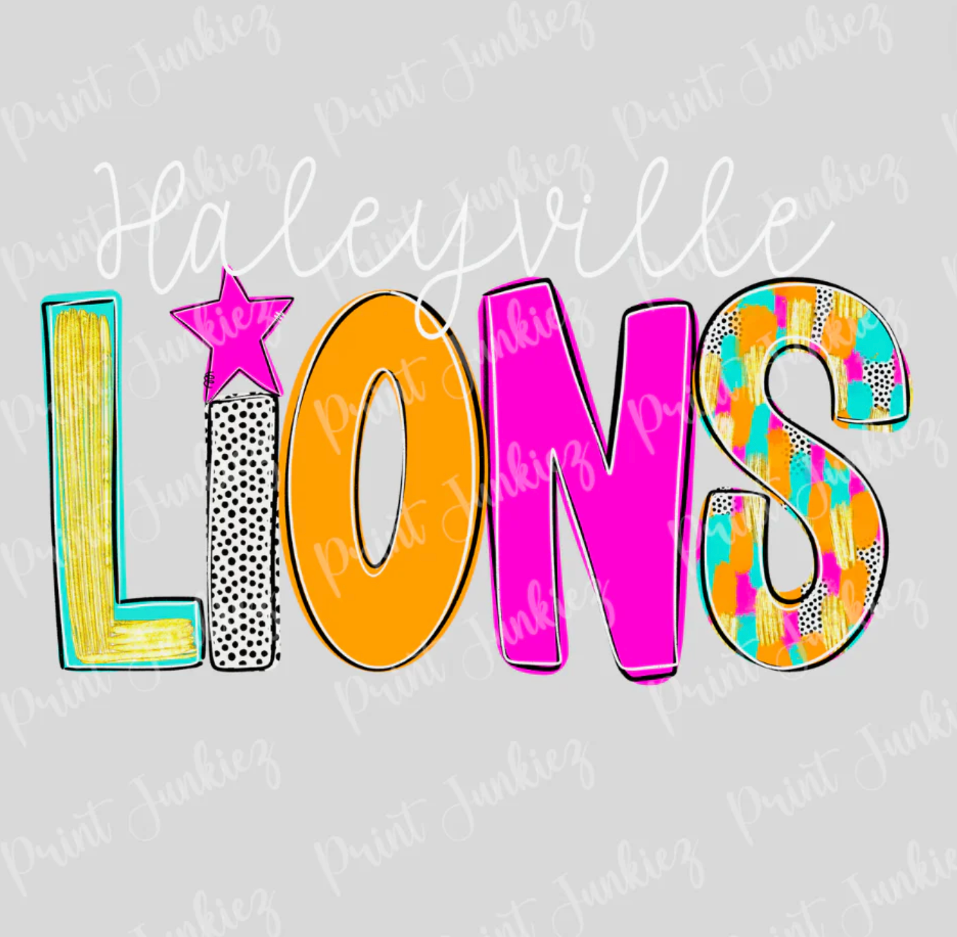 Neon Poppy - CUSTOM - DTF