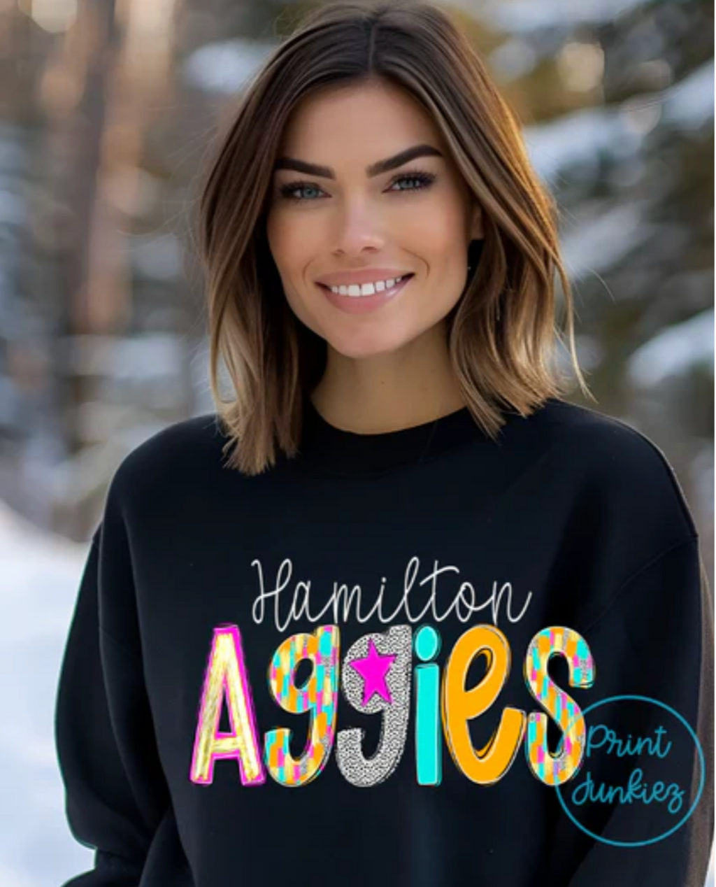 Neon Poppy - CUSTOM - DTF