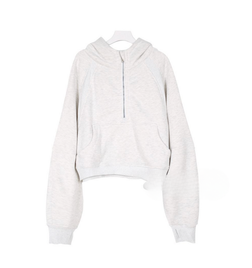 Half Zip Jacket - With Hood