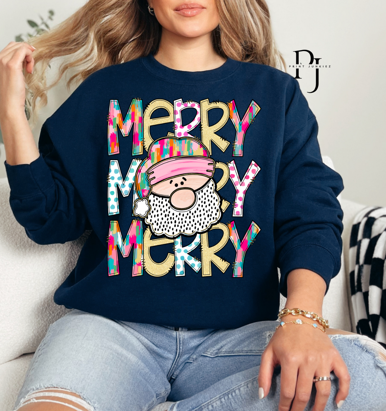 Merry Merry Merry Santa- DTF