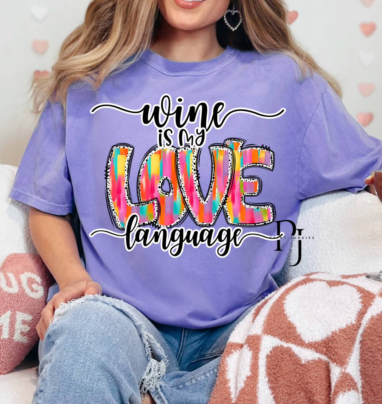 Wine is My Love Language - DTF