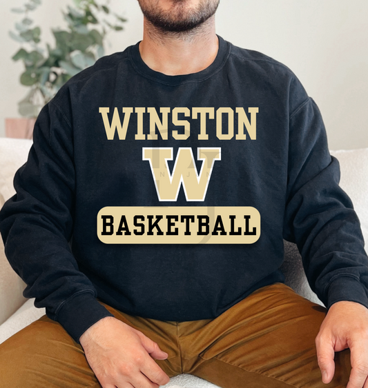 Winston Basketball - DTF - DIGITAL