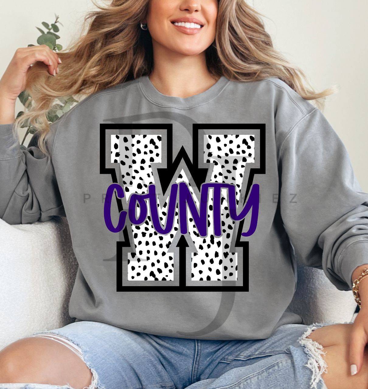 W County Dalmatian - DIGITAL - DTF