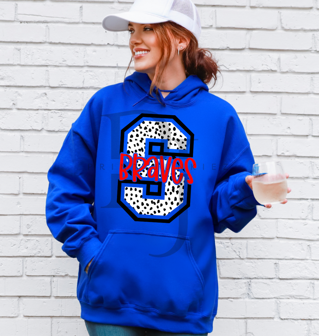 S Braves Dalmatian - DIGITAL - DTF