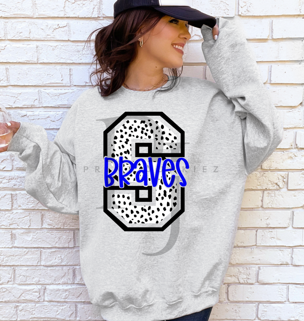 S Braves Dalmatian - DIGITAL - DTF