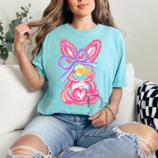 Painted Bunny - DTF