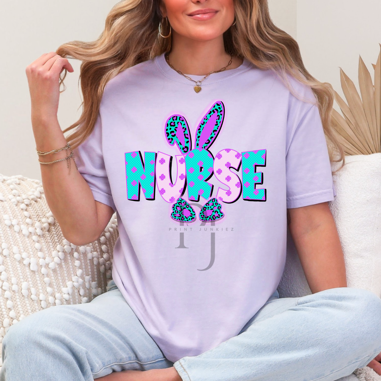 Nurse Bunny - DIGITAL - DTF