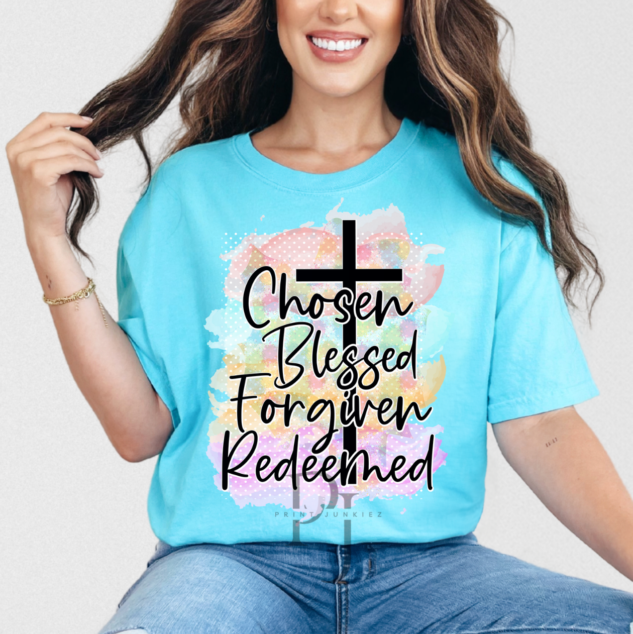 Chosen Blessed Forgiven Redeemed - DIGITAL - DTF