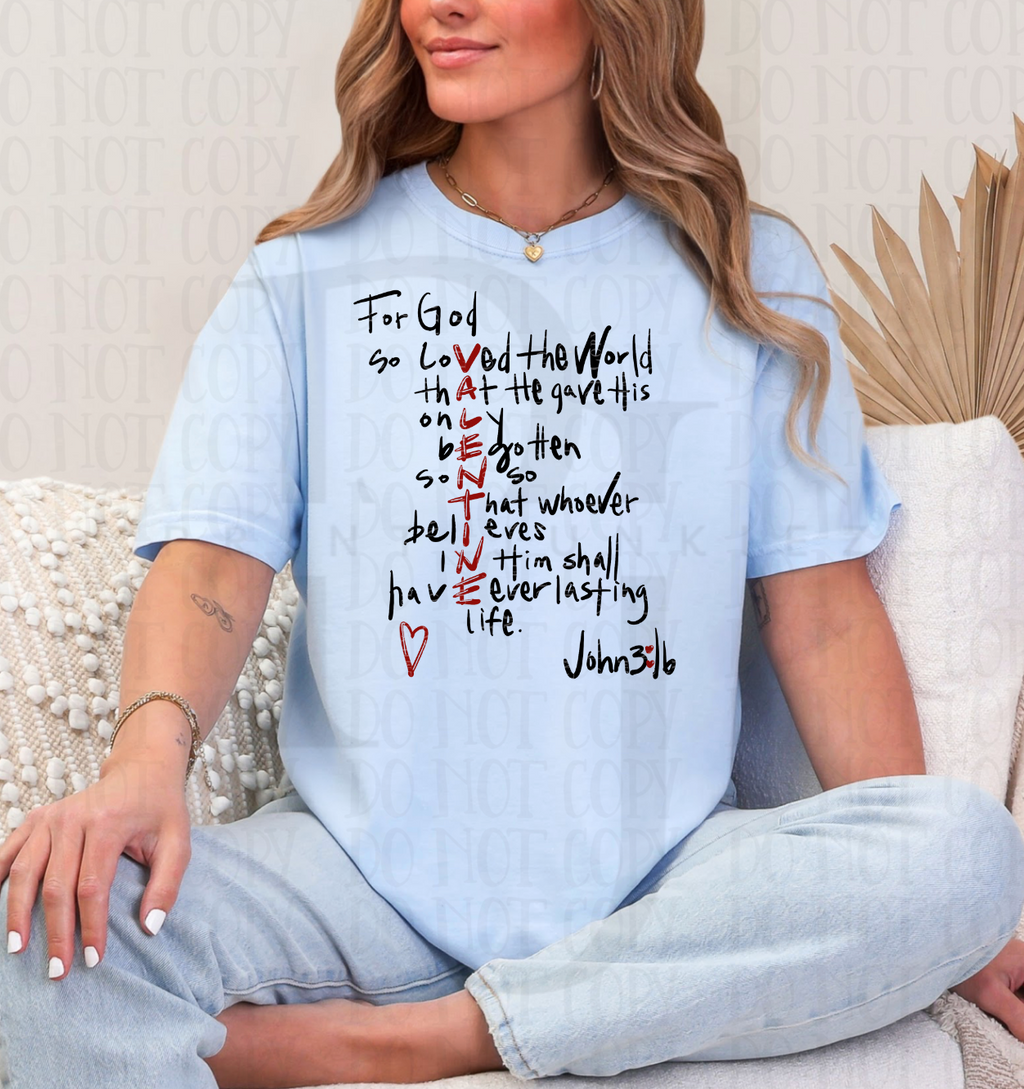 Valentine John 3:16 - DTF
