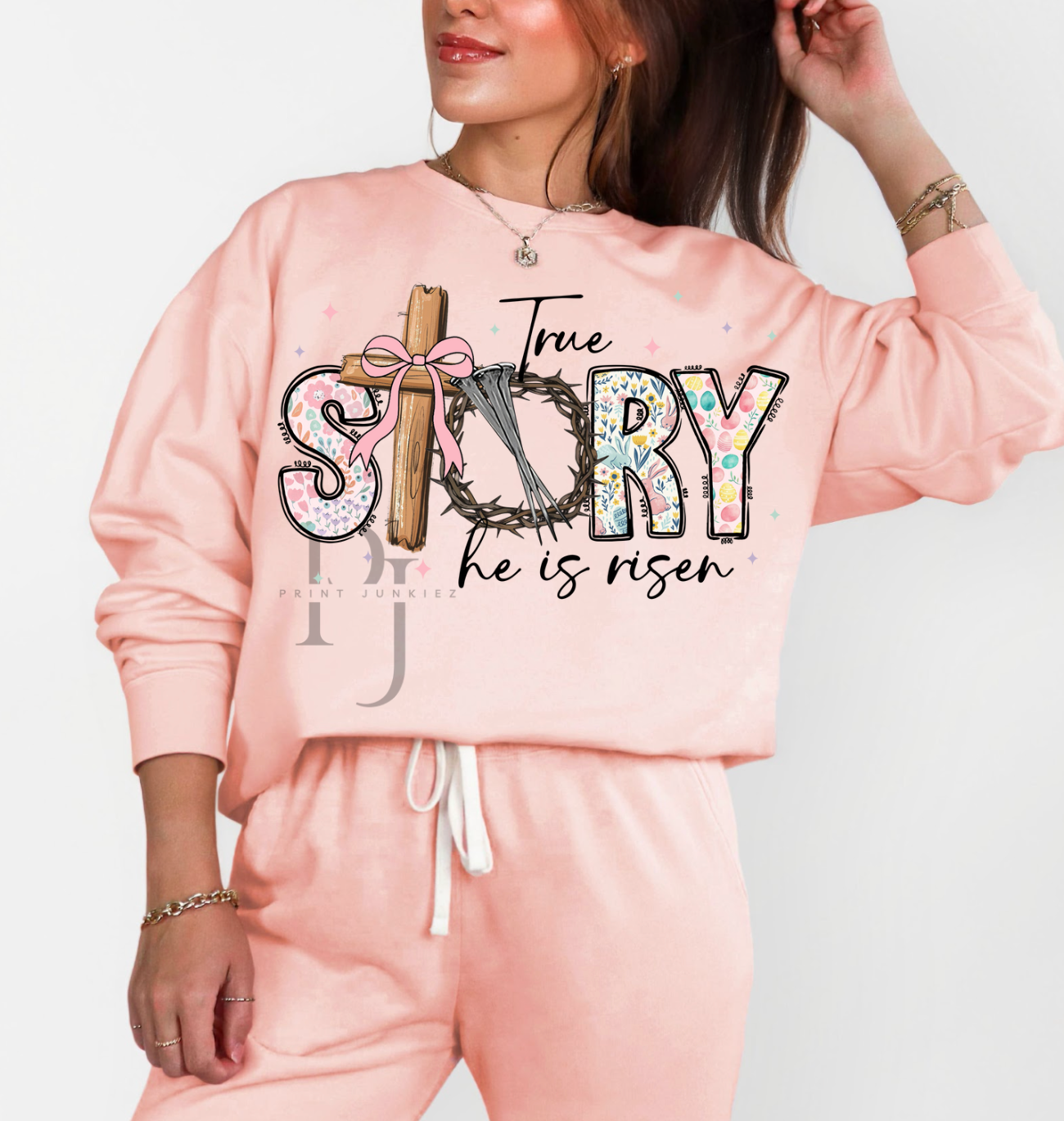 True Story He is Risen - DTF