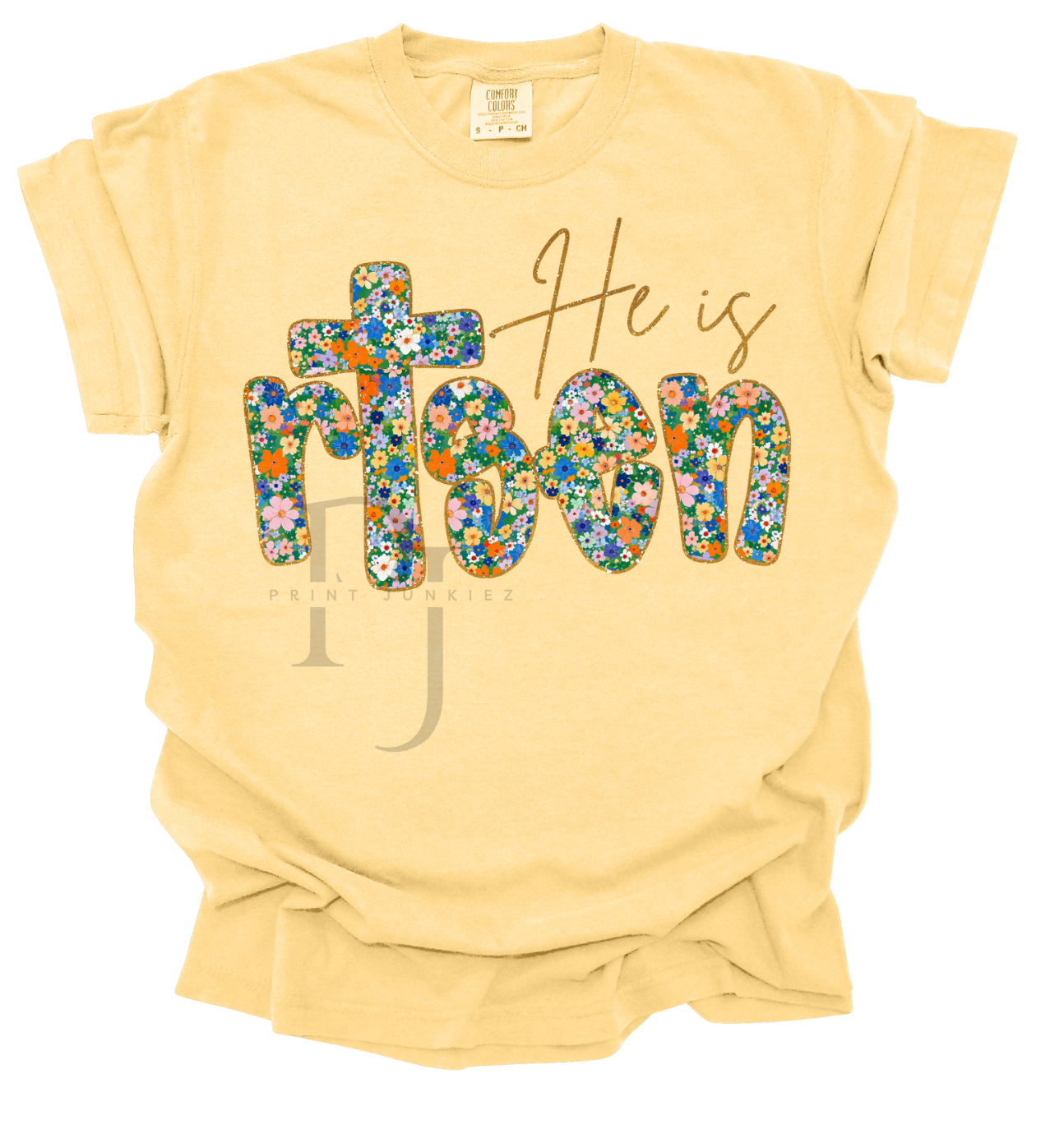 He is Risen Floral - DTF