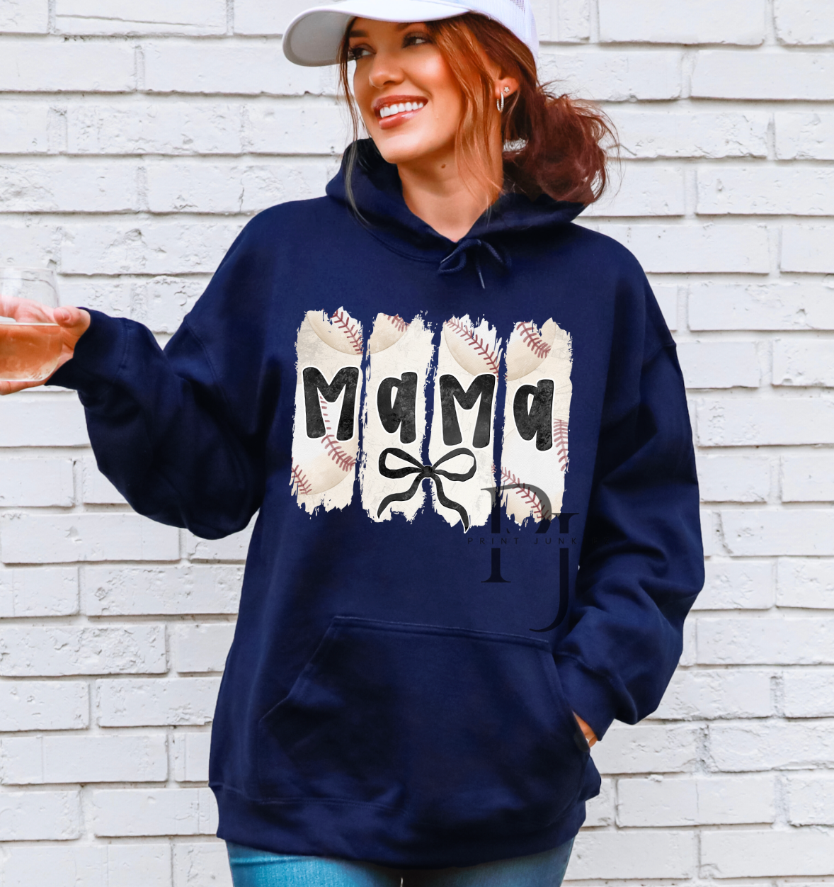 Mama Washed Baseball - DTF