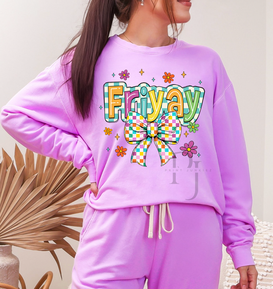 Fri-Yay Bow - DTF