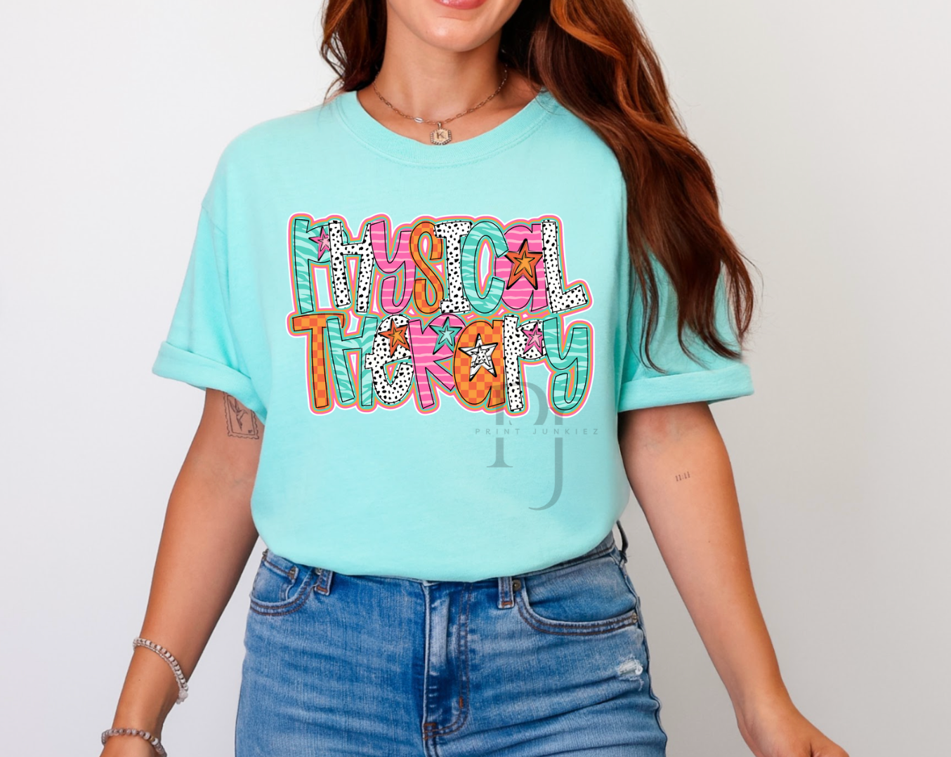 Physical Therapy Neon  - DTF